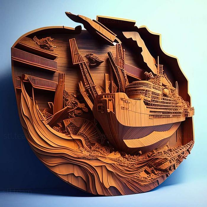 3D модель Игра Разрушители кораблей родного мира (STL)